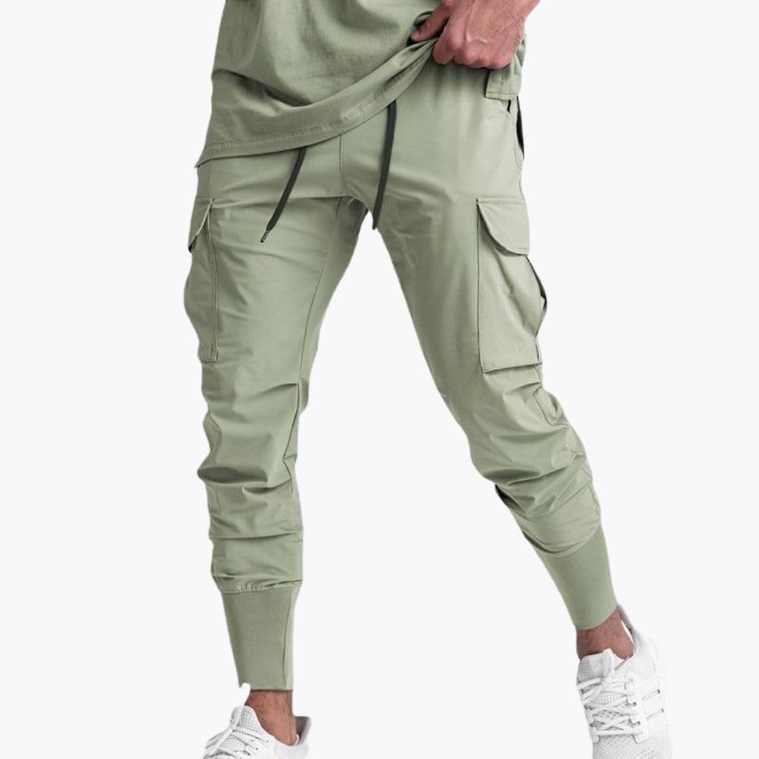 Men's Athletic Jogger Pants with Extra Pockets - Vossary