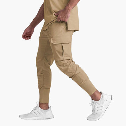 Men's Athletic Jogger Pants with Extra Pockets