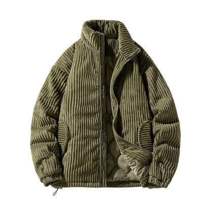 Waterproof Mens Zip Up Jacket with Collar