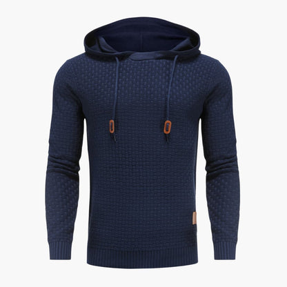 Classic Crew Neck Sweatshirt with Cuffed Bottom