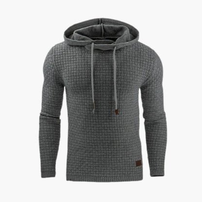 Classic Crew Neck Sweatshirt with Cuffed Bottom