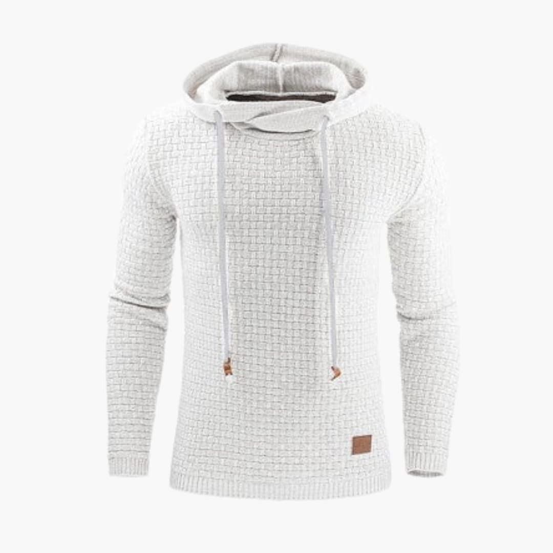 Classic Crew Neck Sweatshirt with Cuffed Bottom