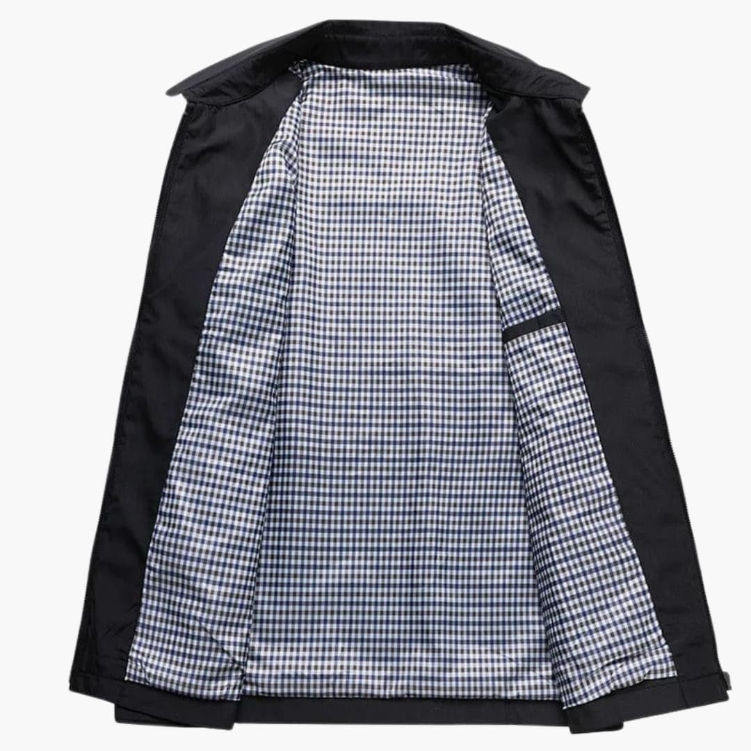 Classic Shirt Collar Mens Jacket