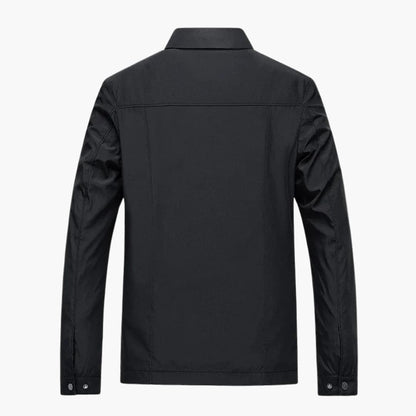 Men's Zip Up Shirt Collar Jacket