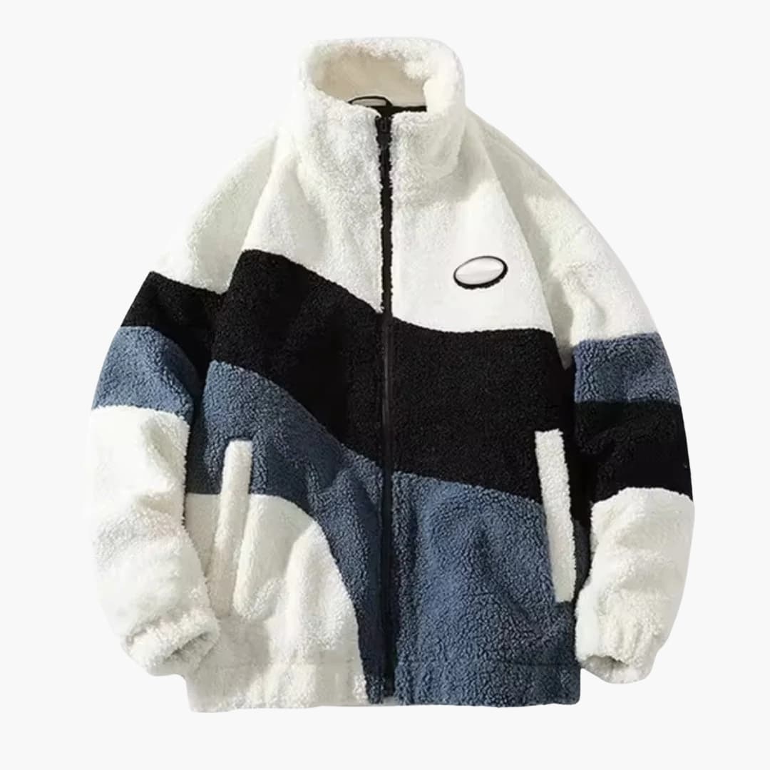Waterproof Men's Zip Up Long Sleeve Jacket
