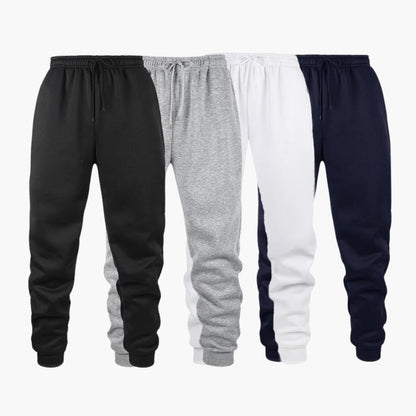 Comfortable Fit Athletic Pants with Elastic Cuffs