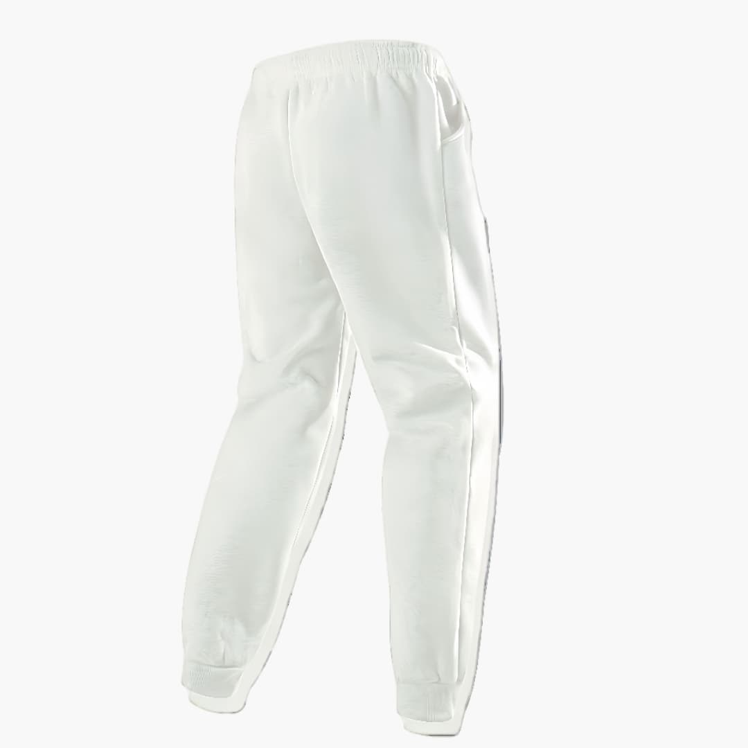 Comfortable Fit Athletic Pants with Elastic Cuffs