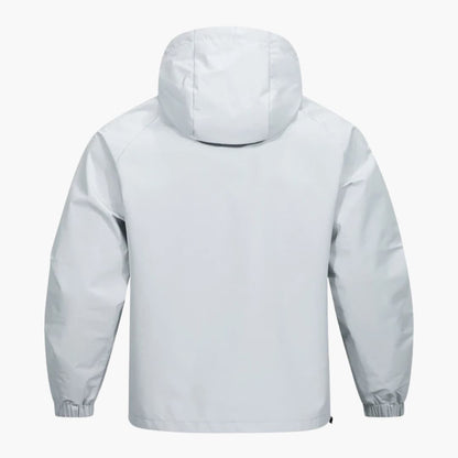 Waterproof Hooded Coat with Zip Pocket