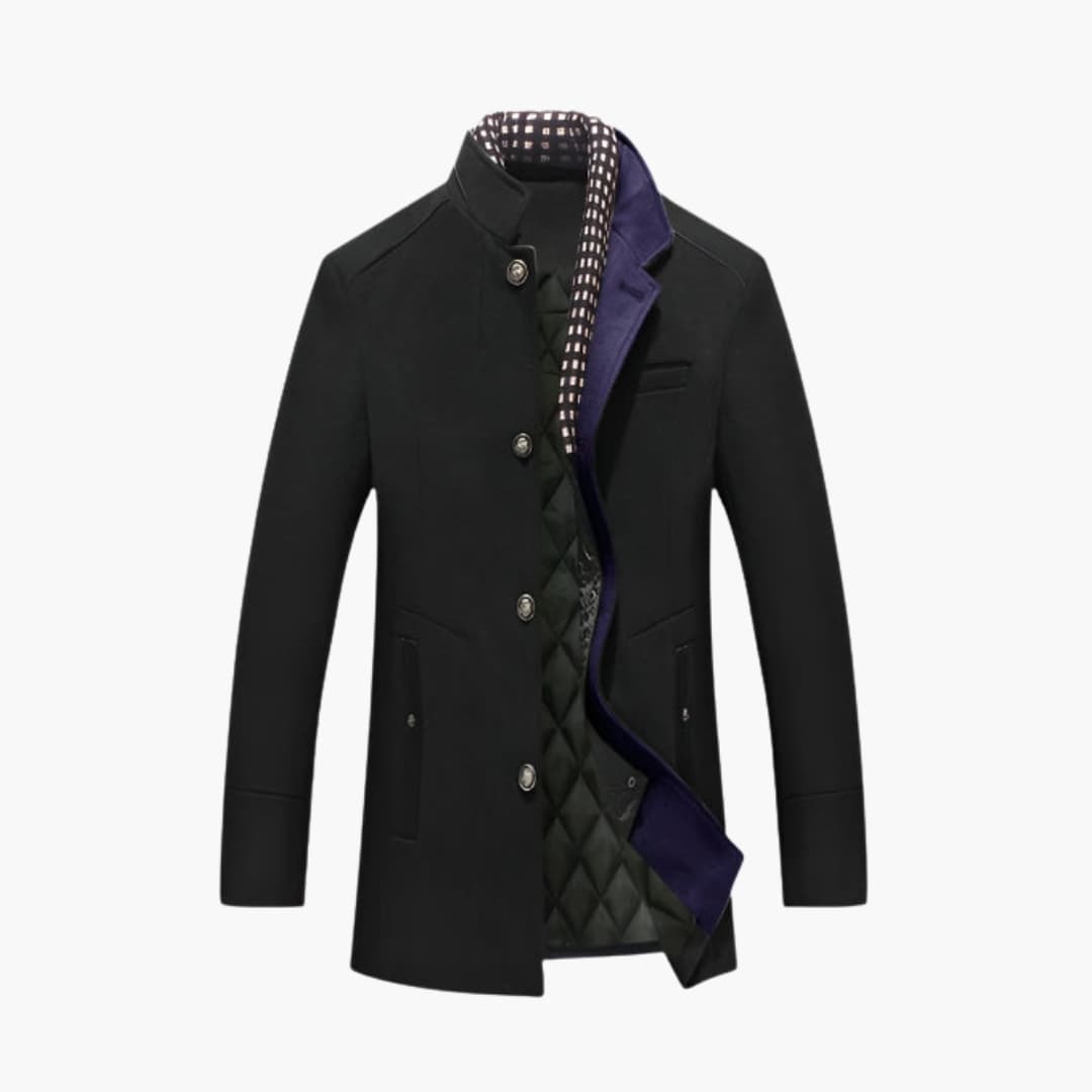 Classic Men's Parka with Fleece Lining