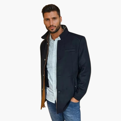 Classic Men's Parka with Fleece Lining