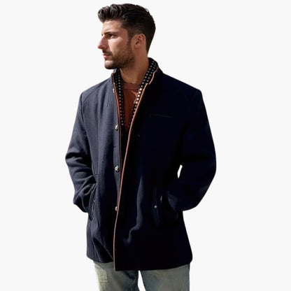 Classic Men's Parka with Fleece Lining