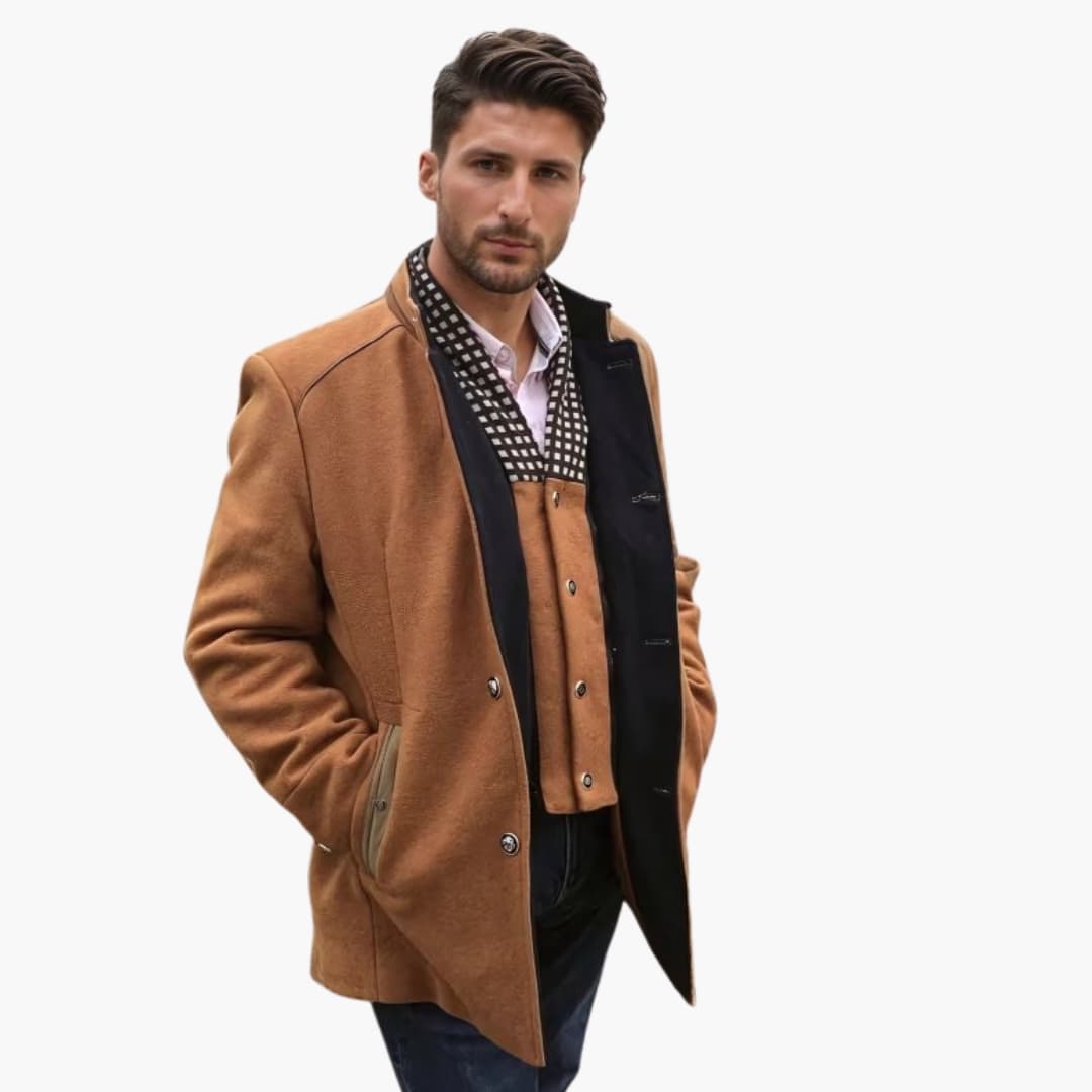 Classic Men's Parka with Fleece Lining