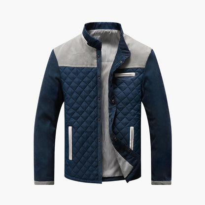 Waterproof Men's Zip Up Coat with Pockets