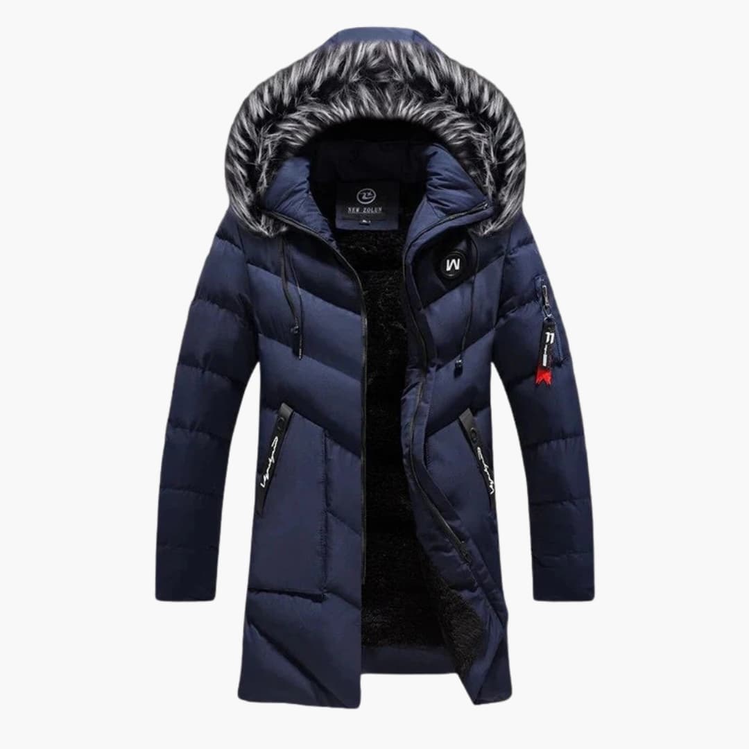 Waterproof Quilted Men's Winter Parka Jacket - Vossary