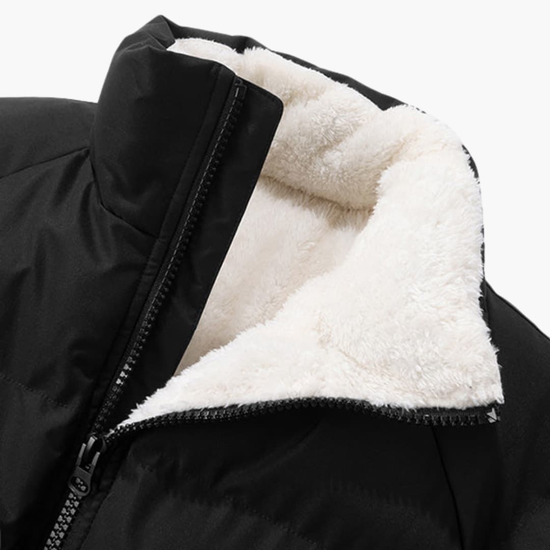 Warm Insulated Men's Fleece Jacket