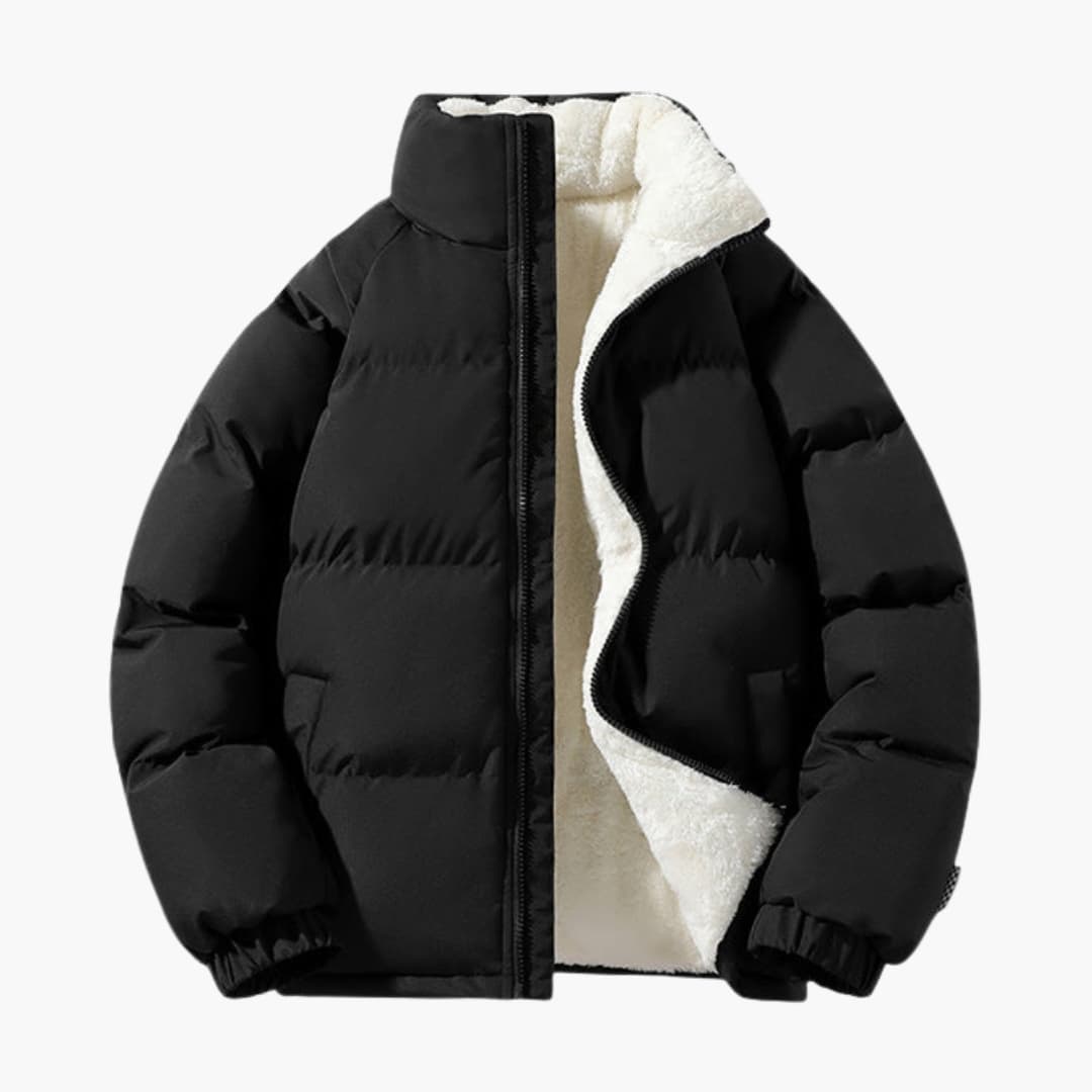 Warm Insulated Men's Fleece Jacket