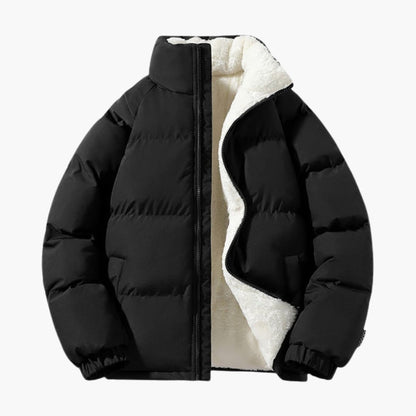 Warm Insulated Men's Fleece Jacket