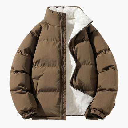 Warm Padded Mens Fleece Jacket - Vossary