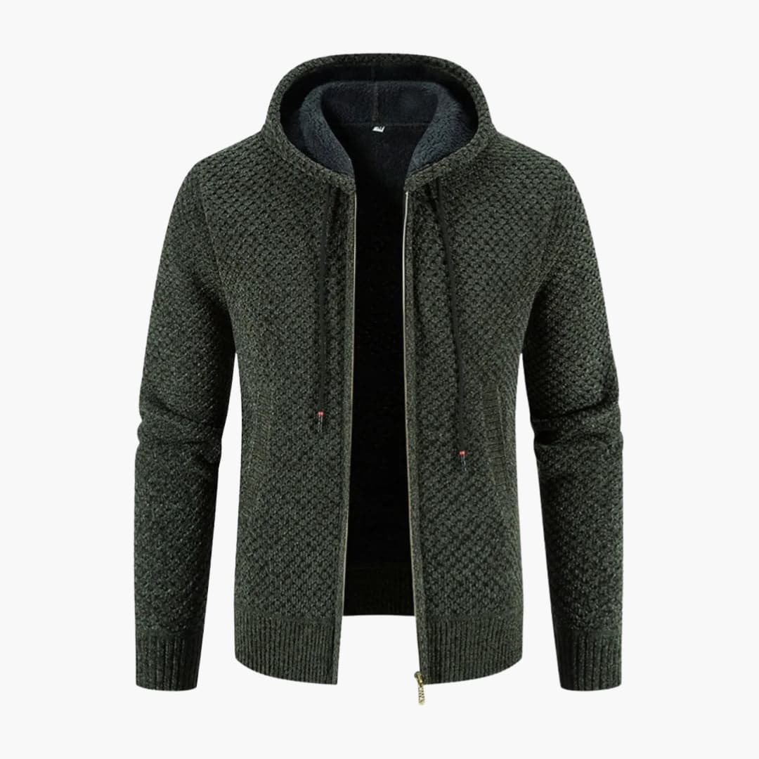 Cozy Zip Up Hoodie for Men with Pockets