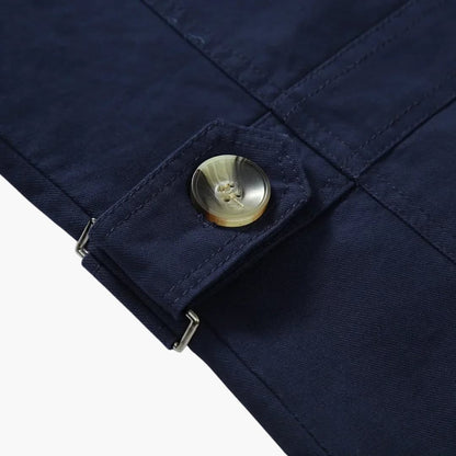 Classic Waterproof Men's Trench Coat with Pockets