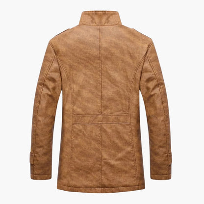 Warm Waterproof Mens Coat with Zip Pockets