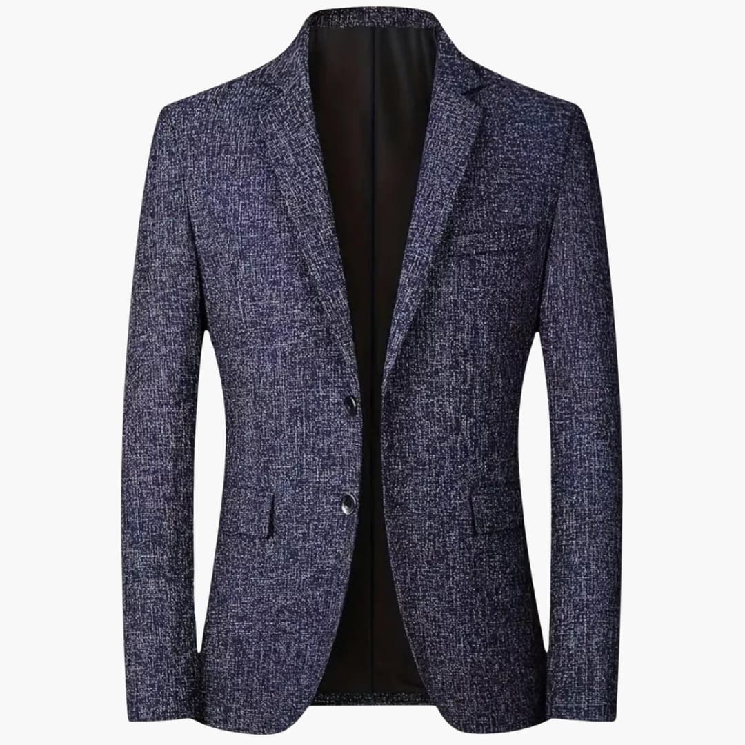 Slim Fit Men's Single Button Blazer
