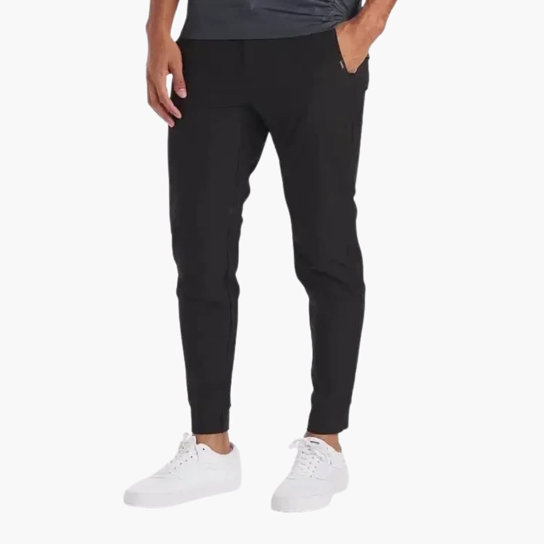 Comfortable Fit Tapered Leg Mens Pants - Vossary
