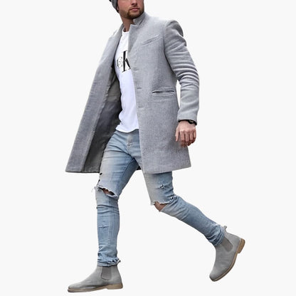 Classic Fit Men's Blazer with Button Front - Vossary