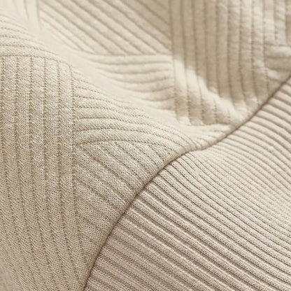 Men's Zip Up Crew Neck Sweater
