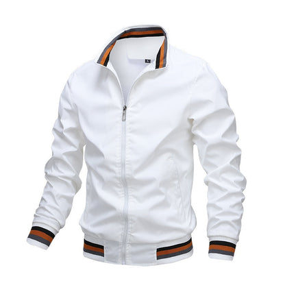 Men's Classic Zip Up Lightweight Jacket