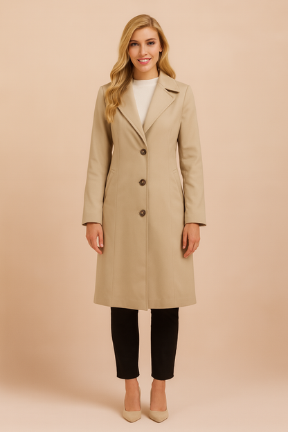 Timeless Ladies Waterproof Trench Coat