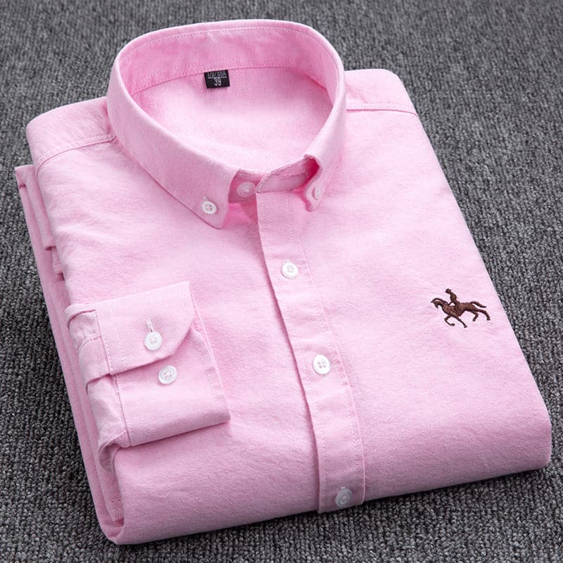 Comfortable Casual Long Sleeve Cotton Men's Shirt