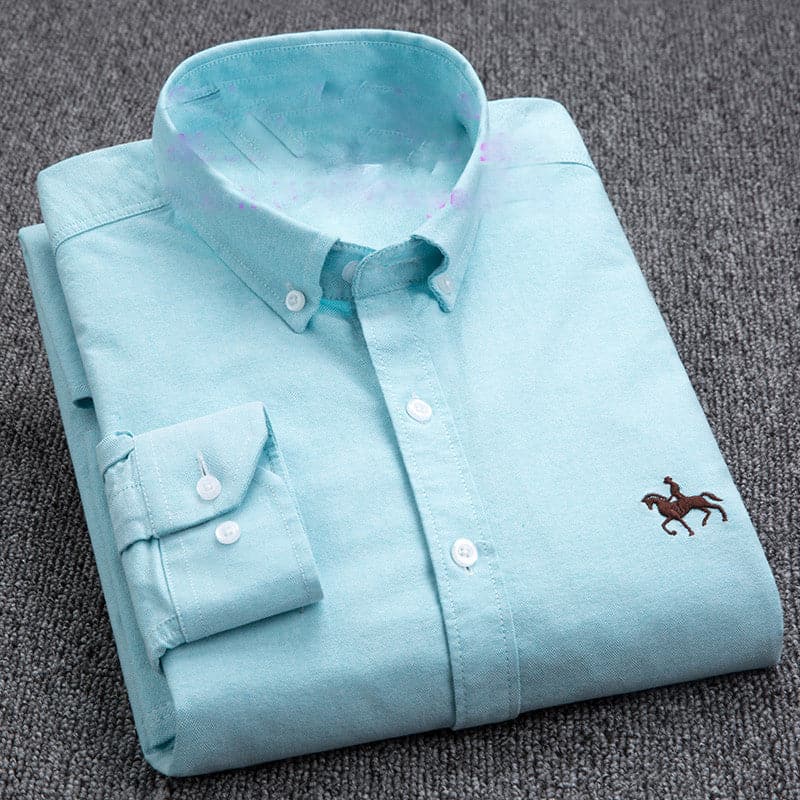 Comfortable Casual Long Sleeve Cotton Men's Shirt