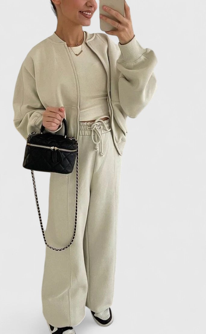 Soft Cozy Sweatpants And Sweater Set