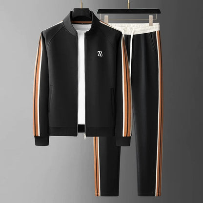 Casual Men's Athletic Tracksuit Set