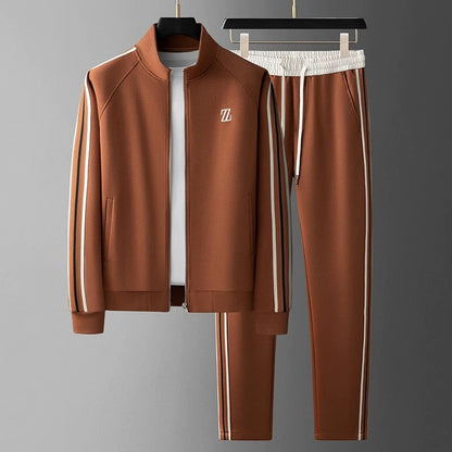 Casual Men's Athletic Tracksuit Set