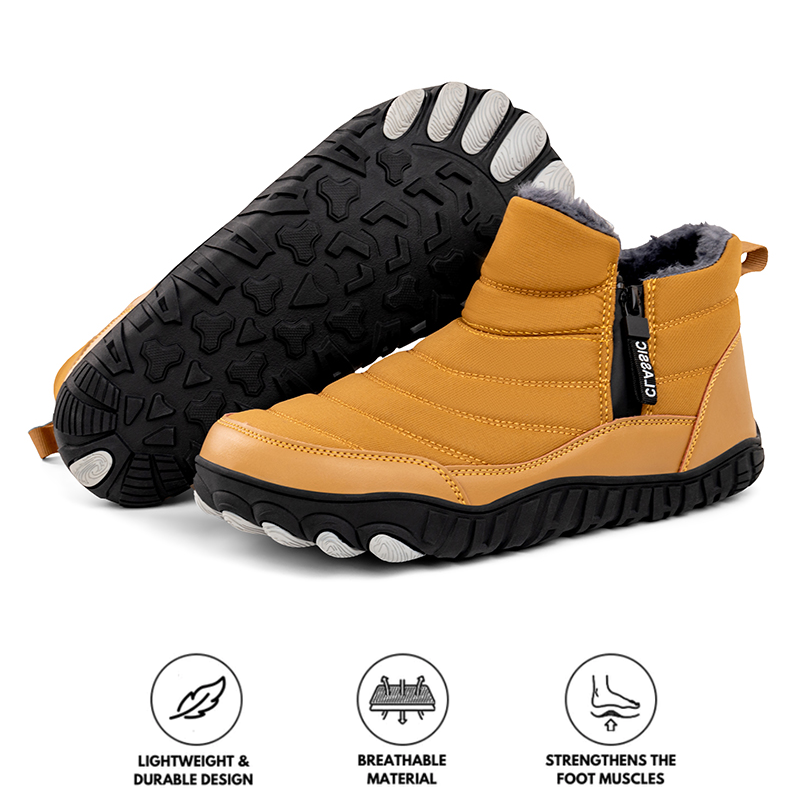 Warm Waterproof Men's Winter Boots – Grip Sole Comfort - EasyApparels