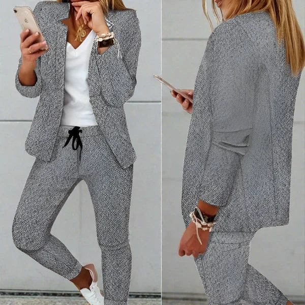 Ladies Elegant Business Pantsuit