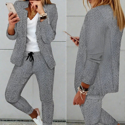 Ladies Elegant Business Pantsuit