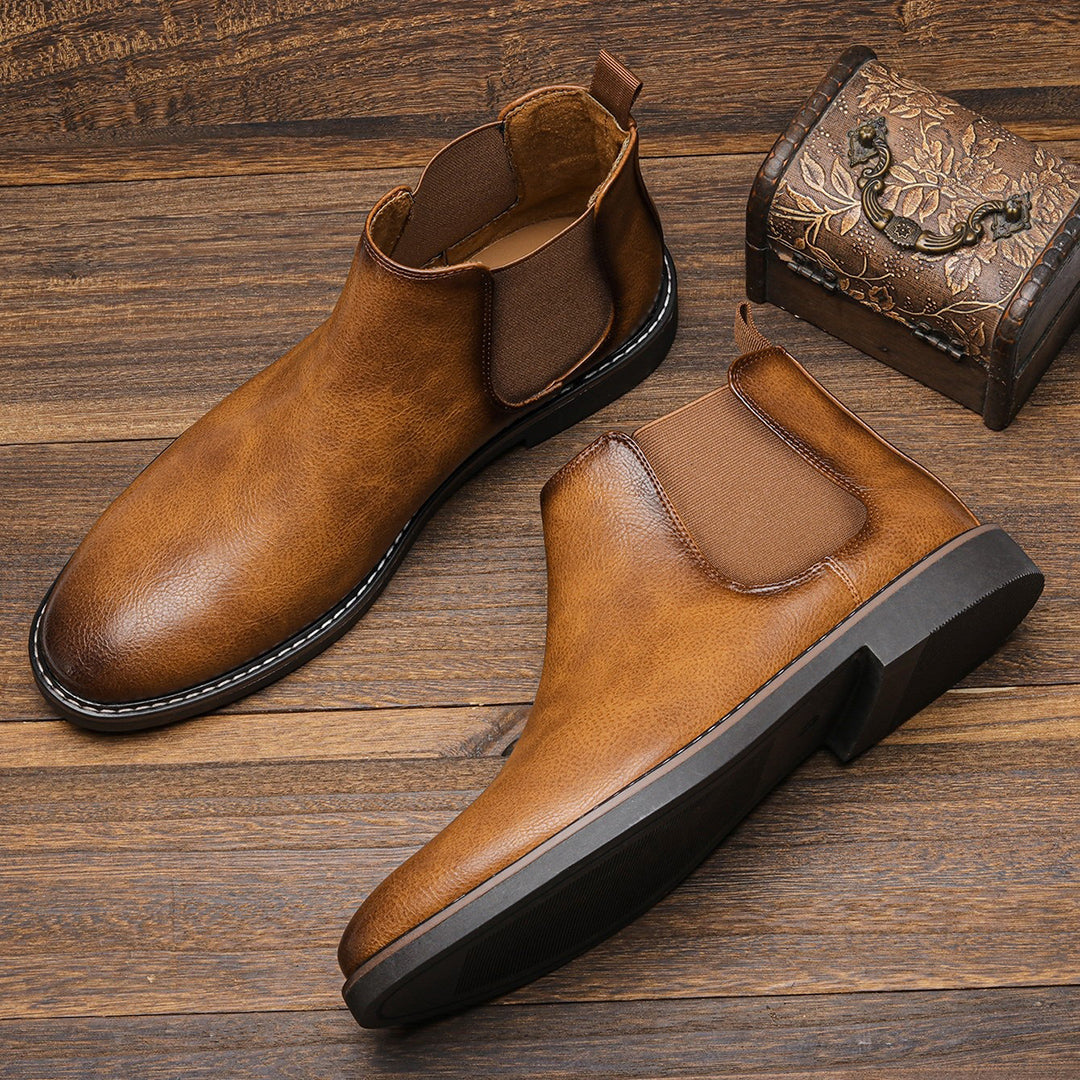 Men's Classic Chelsea Boots Comfortable Ankle Boots