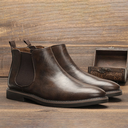 Men's Classic Chelsea Boots Comfortable Ankle Boots