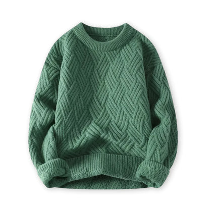 Soft Classic Men's Wool Crew Neck Sweater