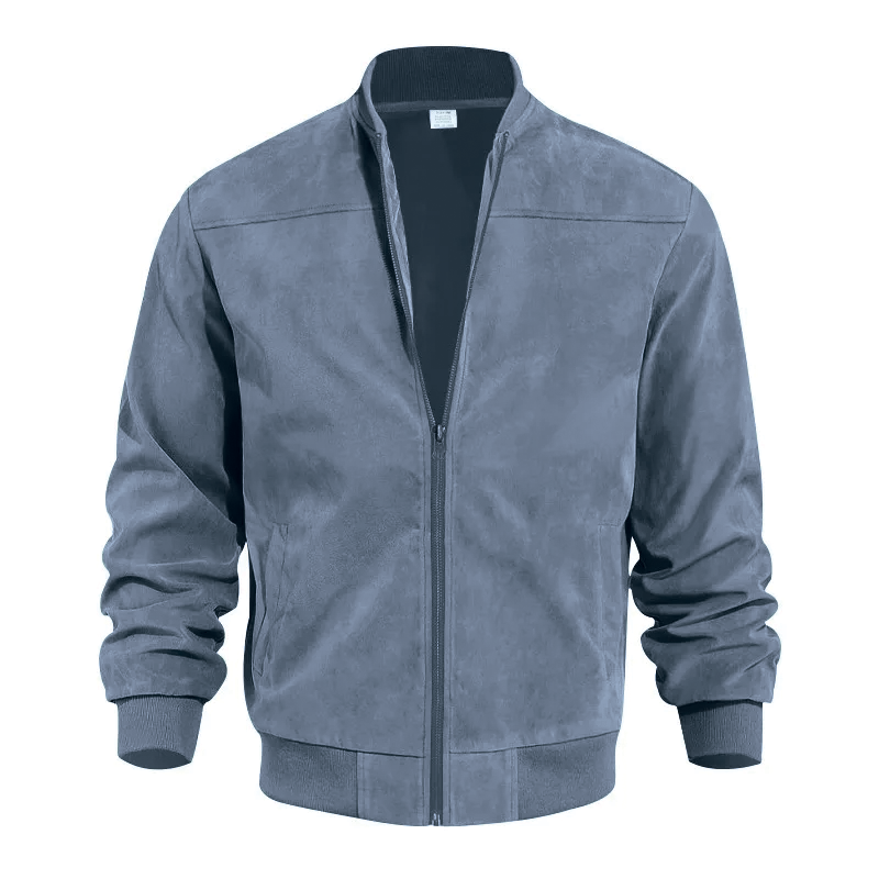 Soft Leather Aviator Jacket - Vossary