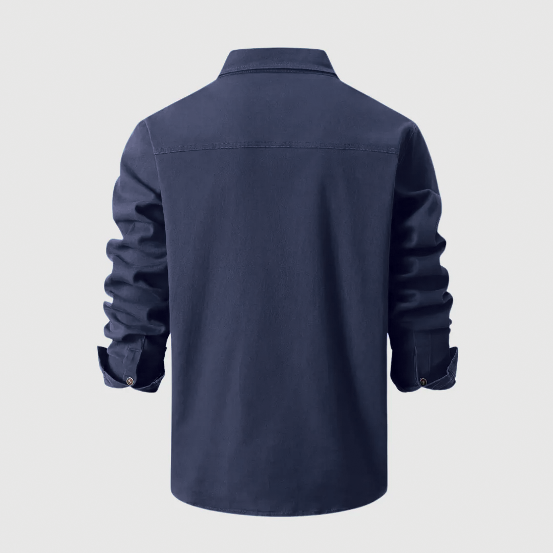 Relaxed Fit Cotton Mens Shirt