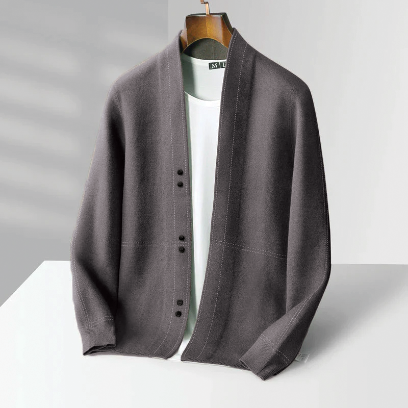 Warm Cozy Wool Cardigan Sweater