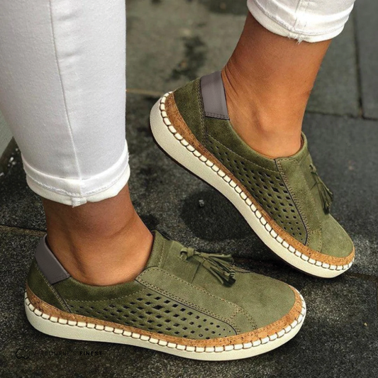 Breatable Mesh Slip On Sneakers - Vossary