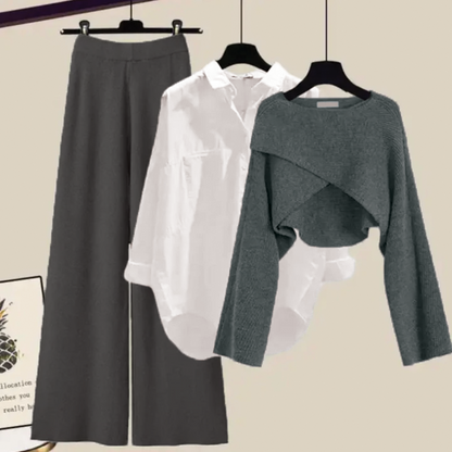 Cozy Women's 3-Piece Knit Set