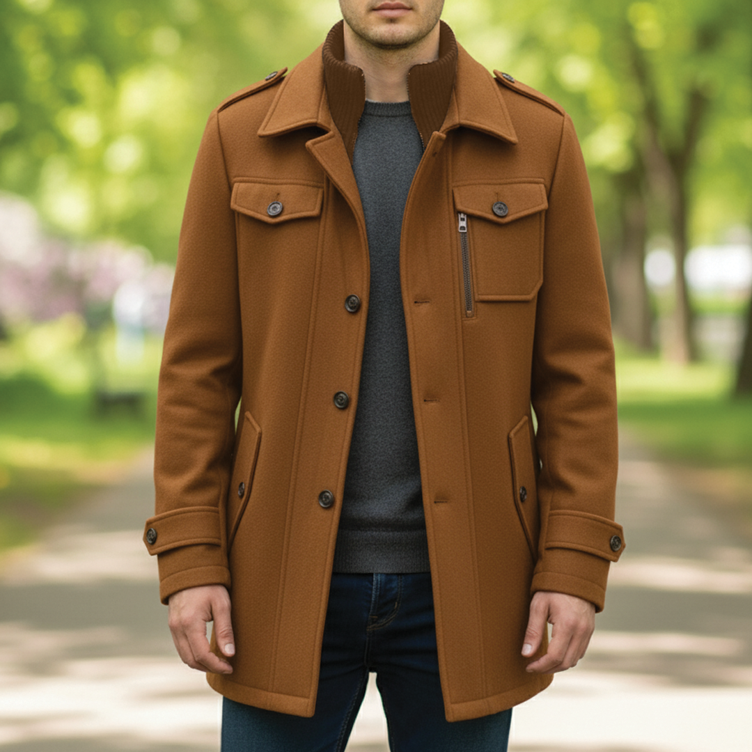 Classic Wool Mix Winter Coat