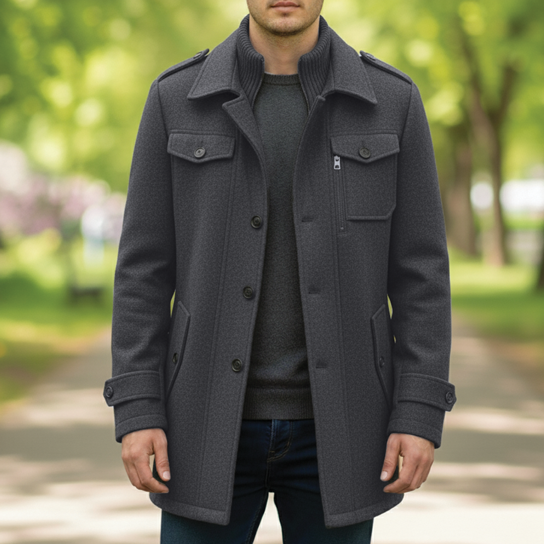 Classic Wool Mix Winter Coat