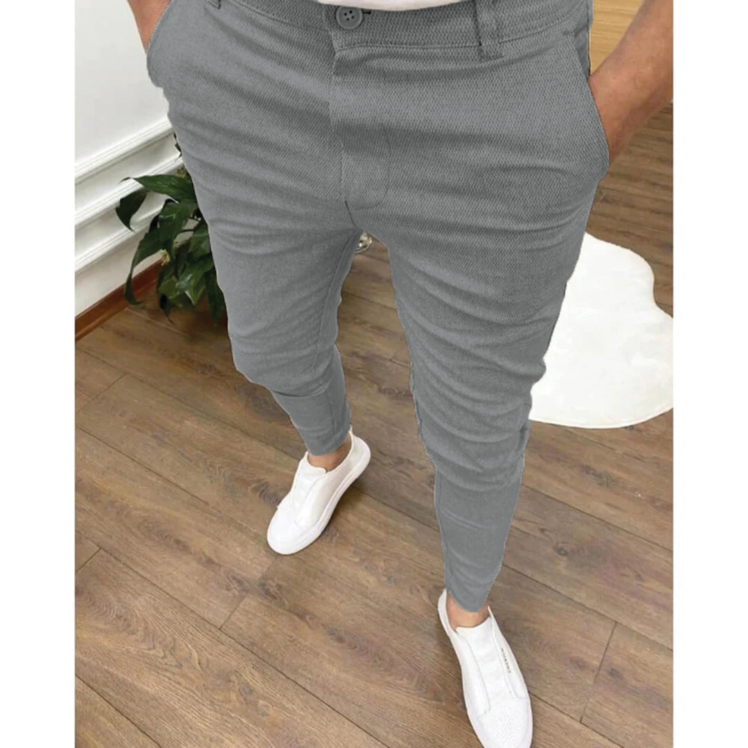 Tailored Fit Slim Leg Trousers